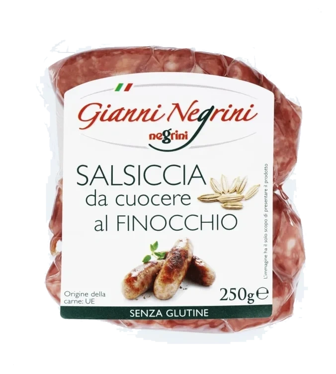 Salsiccia m/fennikel  250g