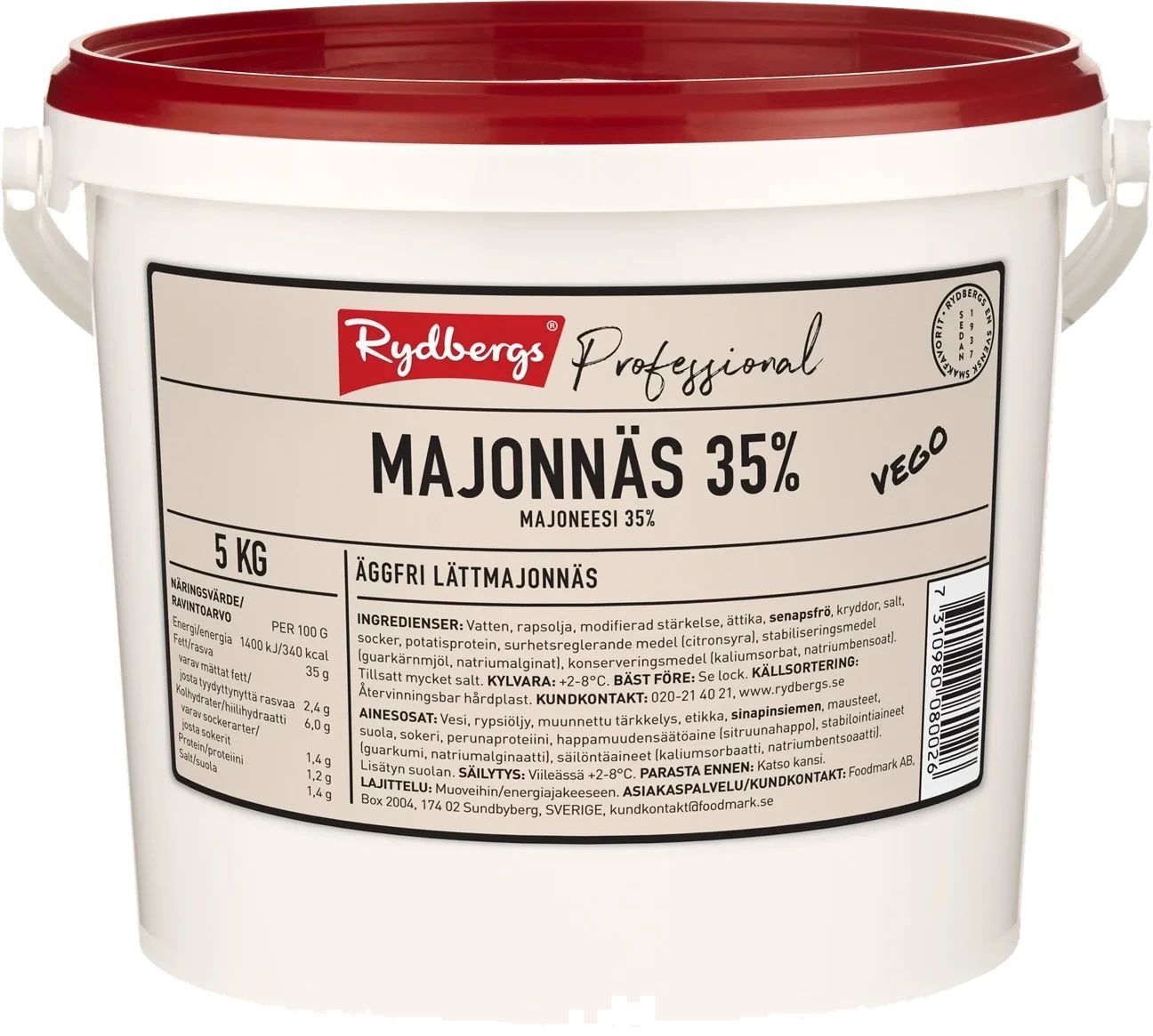 Majonnäs Vegan 35%