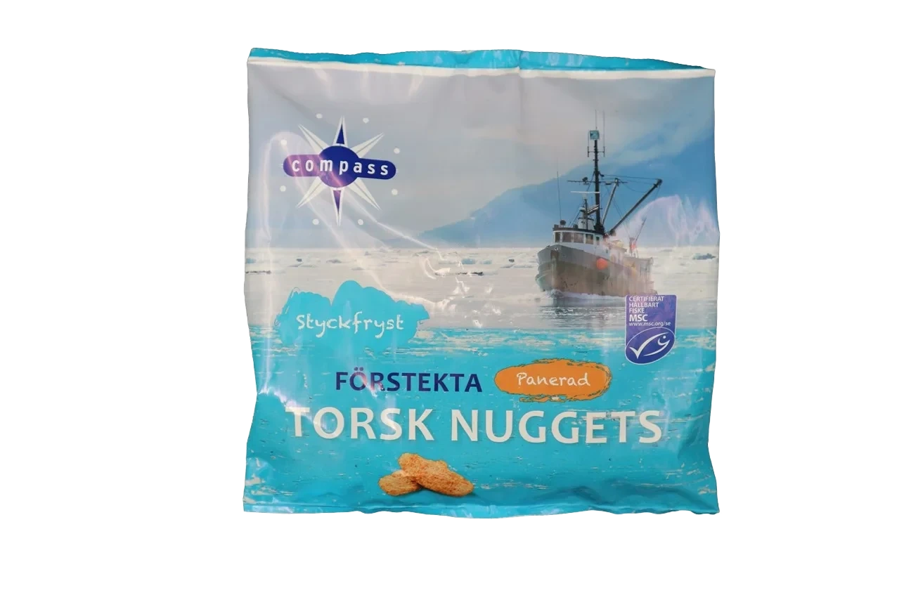 Torsknuggets 14x300gr MSC