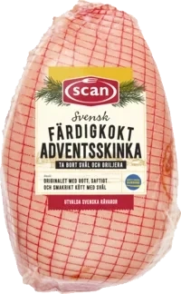 Adventsskinka kokt