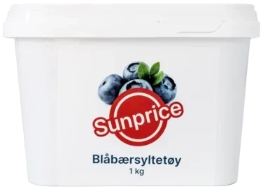 Blåbærsyltetøy 1kg