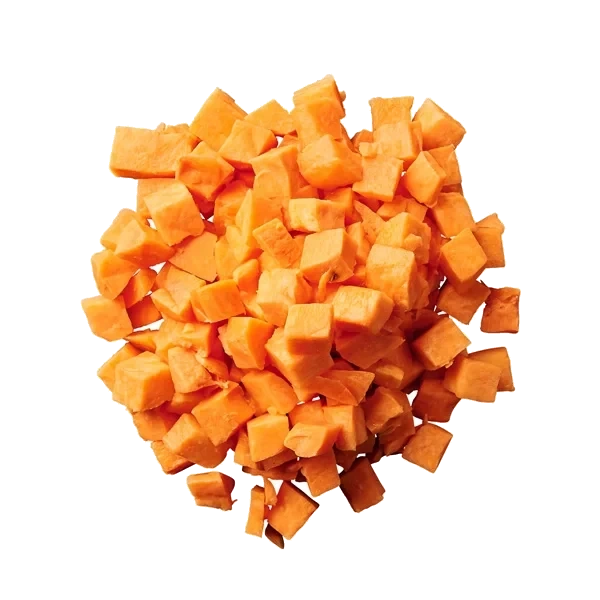 Sötpotatis tärnad 20 mm vac