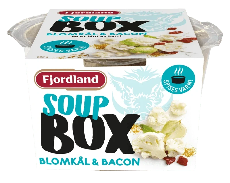 Fjordland box Blomkål & Bacon 280g