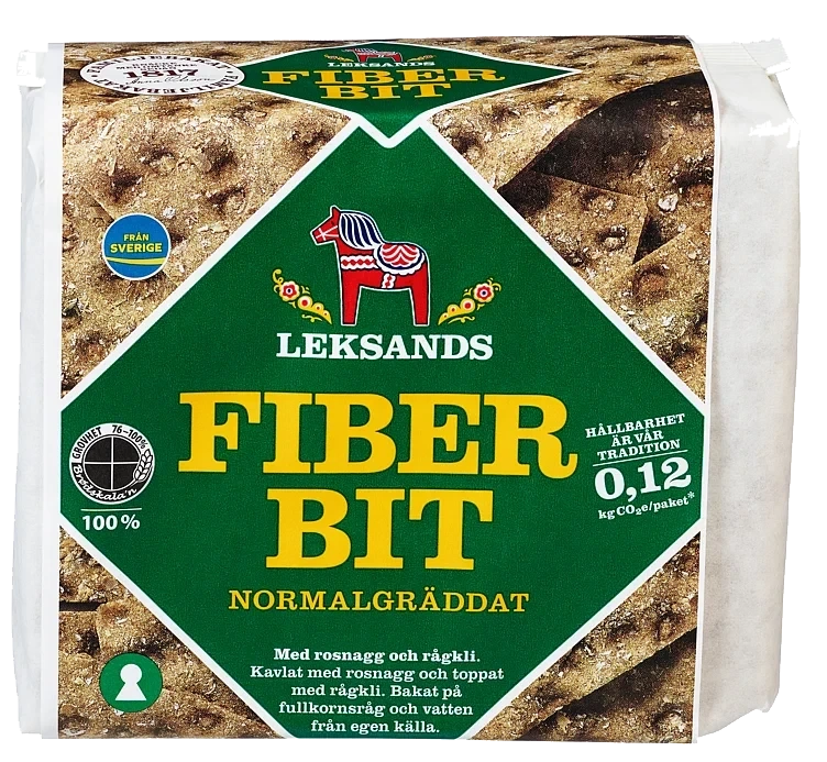 LEKSANDS KNEKKE Fiberbit 240g
