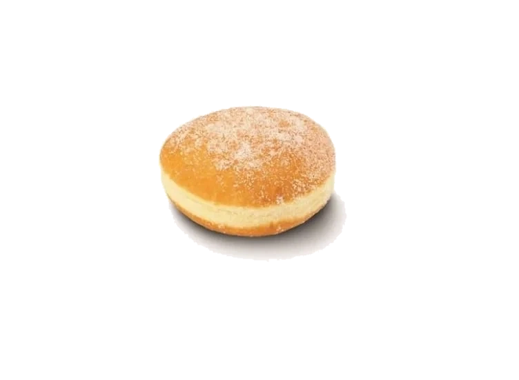 Berlinerbolle m/Bringebær 80g Bakehuset