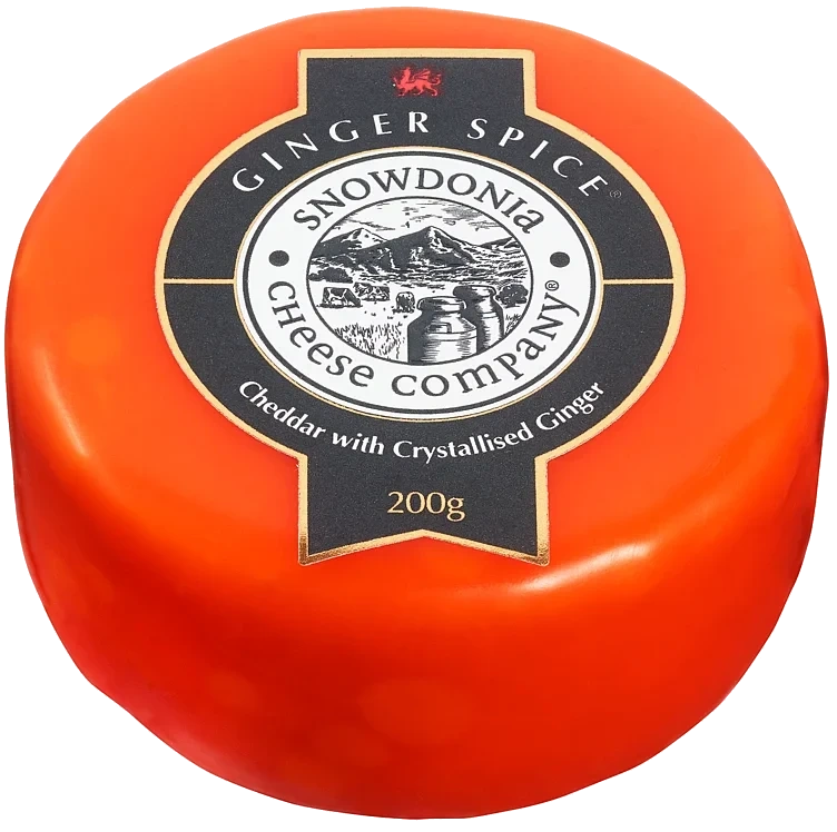 Cheddar m/Ingefær 200g Snowdonia