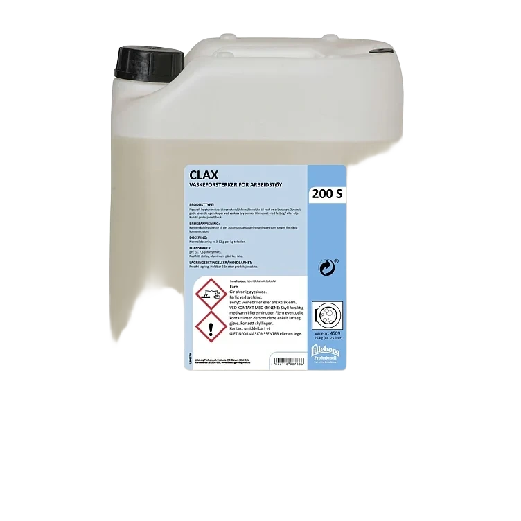 Clax 200 s vaskeforst. 25kg