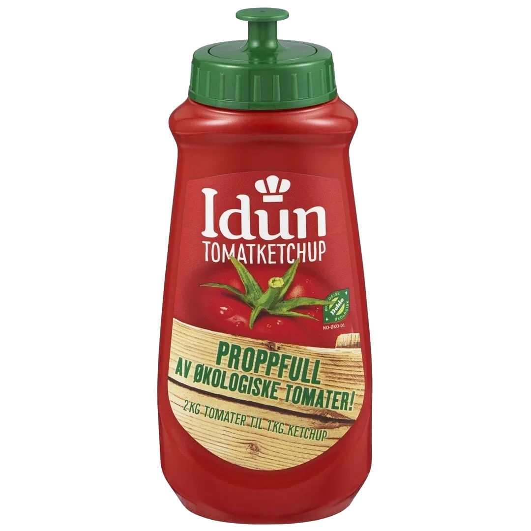 Idun ketchup Økol. 530g