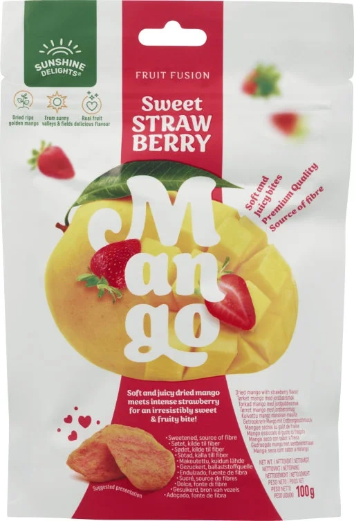 Torkad Mango Sweet Strawberry