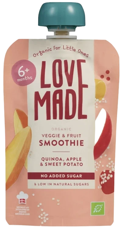 Smoothie m/Quinoa Eple&Søtpotet Øko 100g