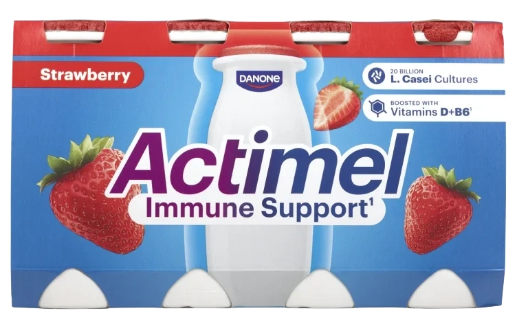 Drikkeyoghurt Jordbær 8x100g Actimel