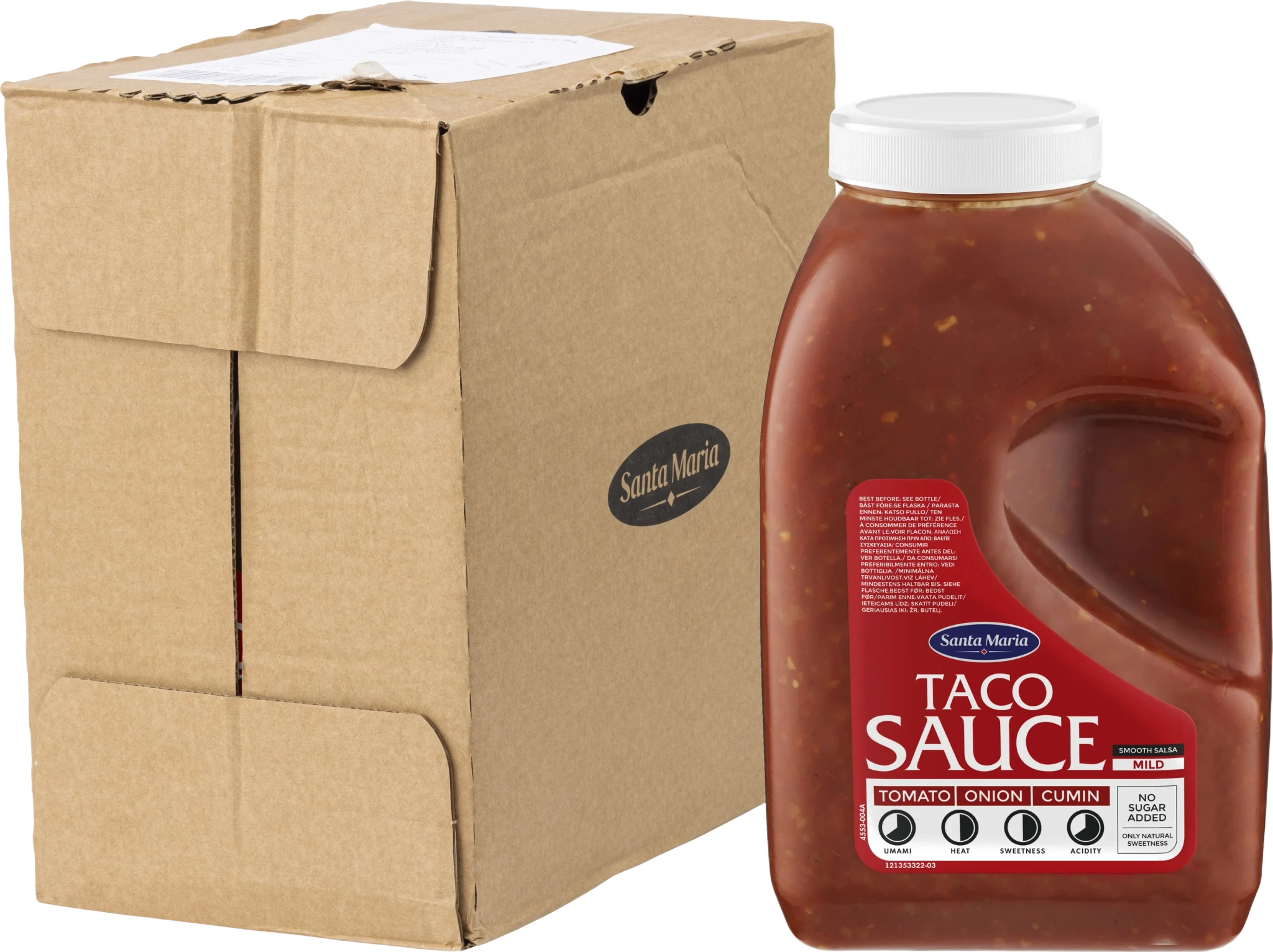 Taco Sauce Mild 3700g Santa Maria