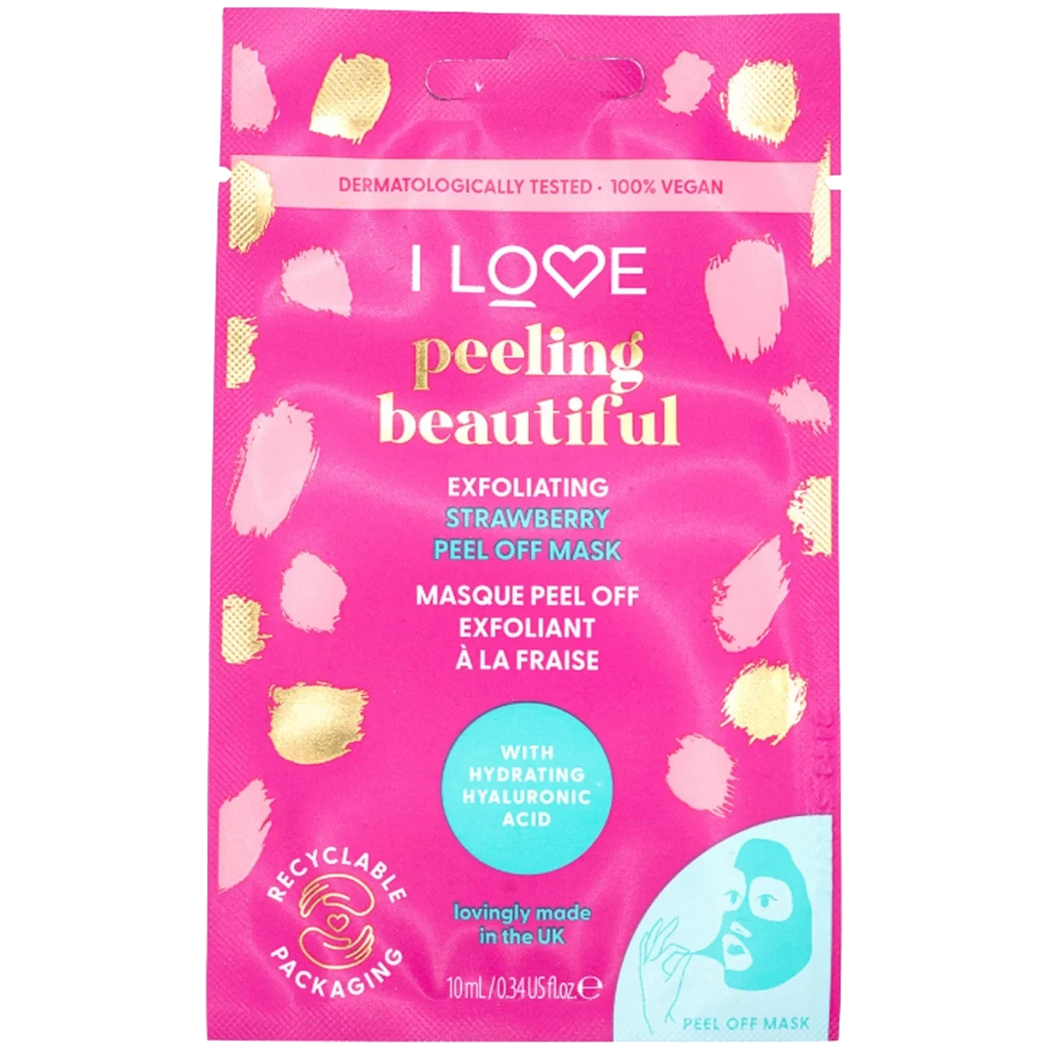 I Love Face Mask