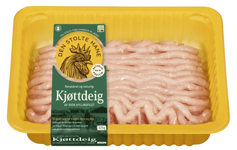 Den Stolte Hane Kjøttdeig Kyllingfilet 325g