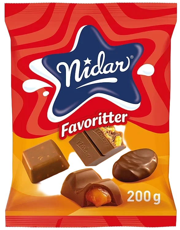 Nidar Favoritter Smash! 200g