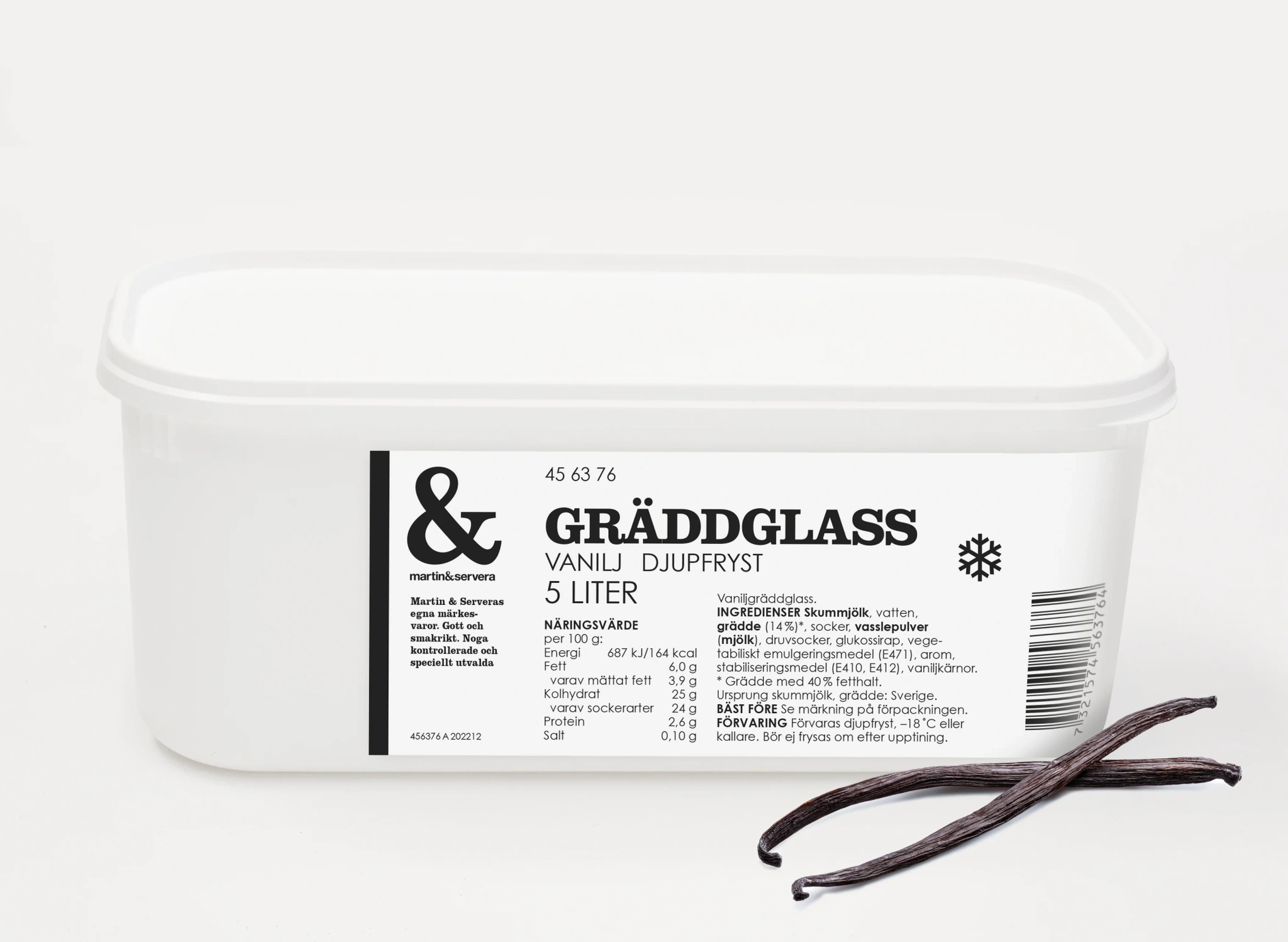 Gräddglass vanilj