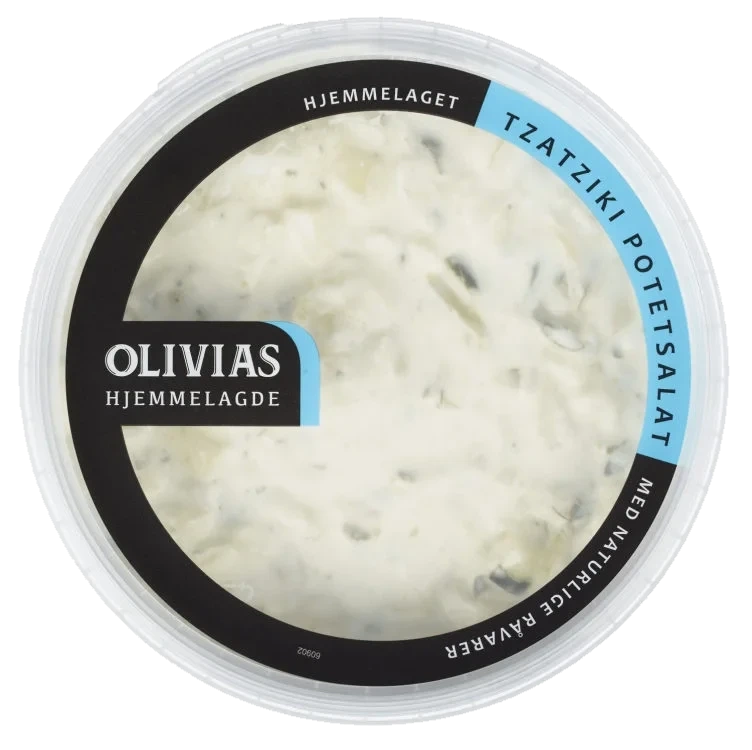 Potetsalat Tzatziki 400g Olivias