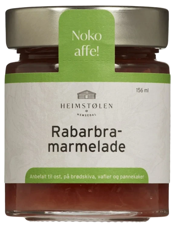 Rabarbramarmelade 156ml Heimstølen