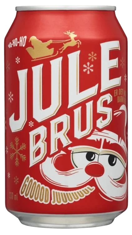 Julebrus 0,33l boks