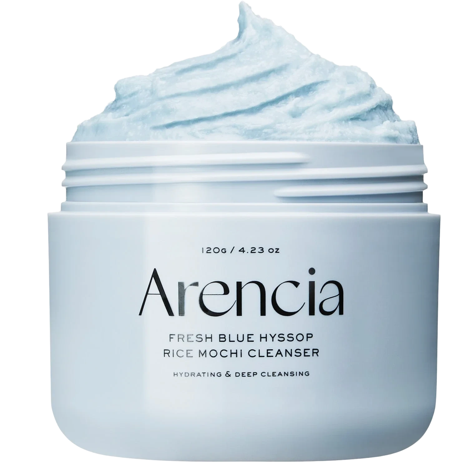Arencia Blue Hyssop Rice Mochi Cleanser
