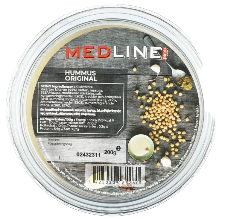 Hummus Original 200g Ridderheims