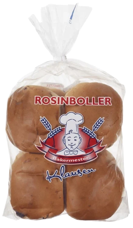 Rosinboller 8pk Klausen