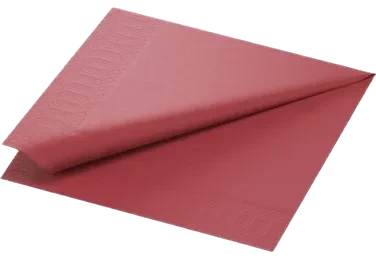 Servl 40cm 3l vinrød   125stk