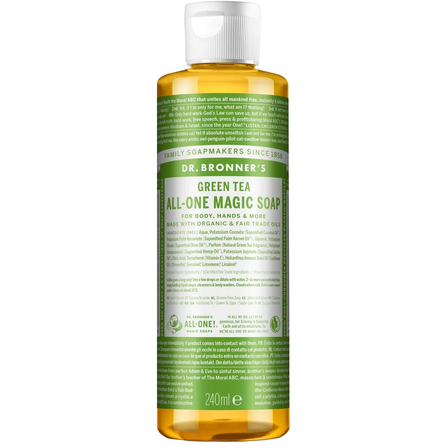 Dr. Bronner's All-One Magic Soap Green Tea