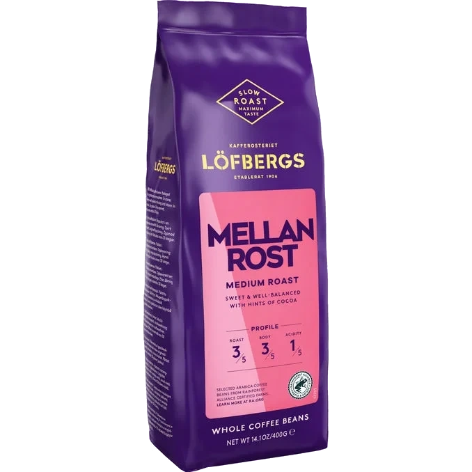 Mellanrost Hela Kaffebönor
