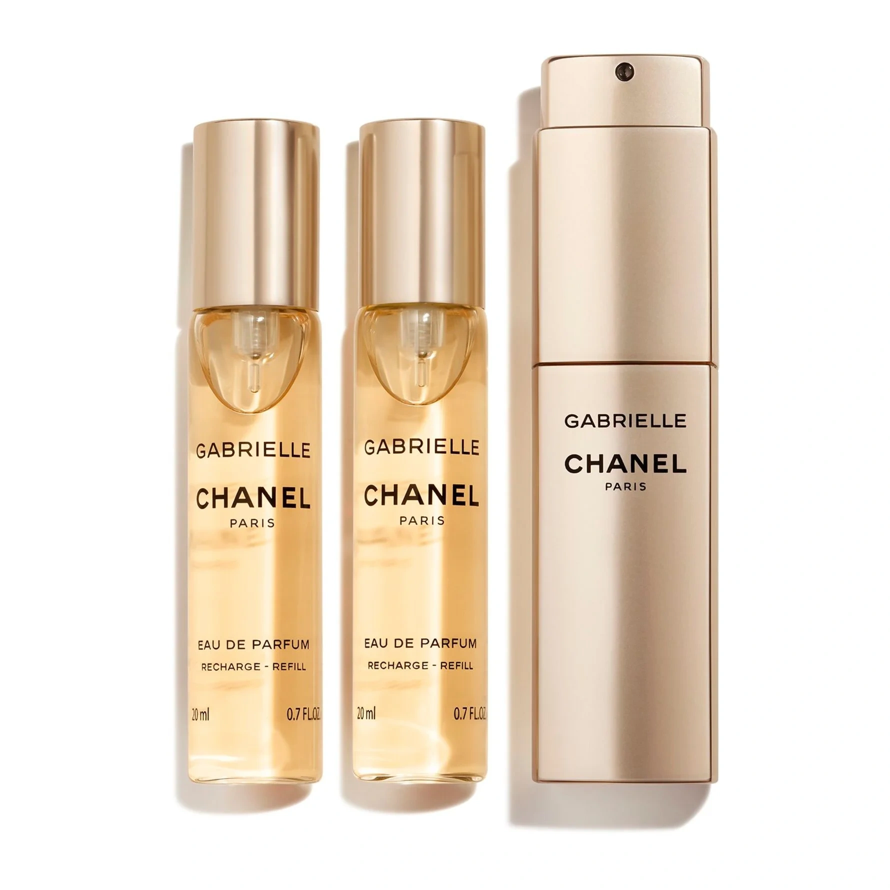 CHANEL EAU DE PARFUM TWIST AND SPRAY 3 x 20 ml