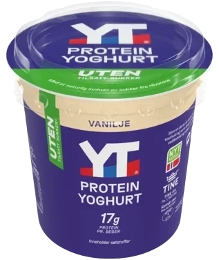 Yt proteinyoghurt vanilje uten 180g
