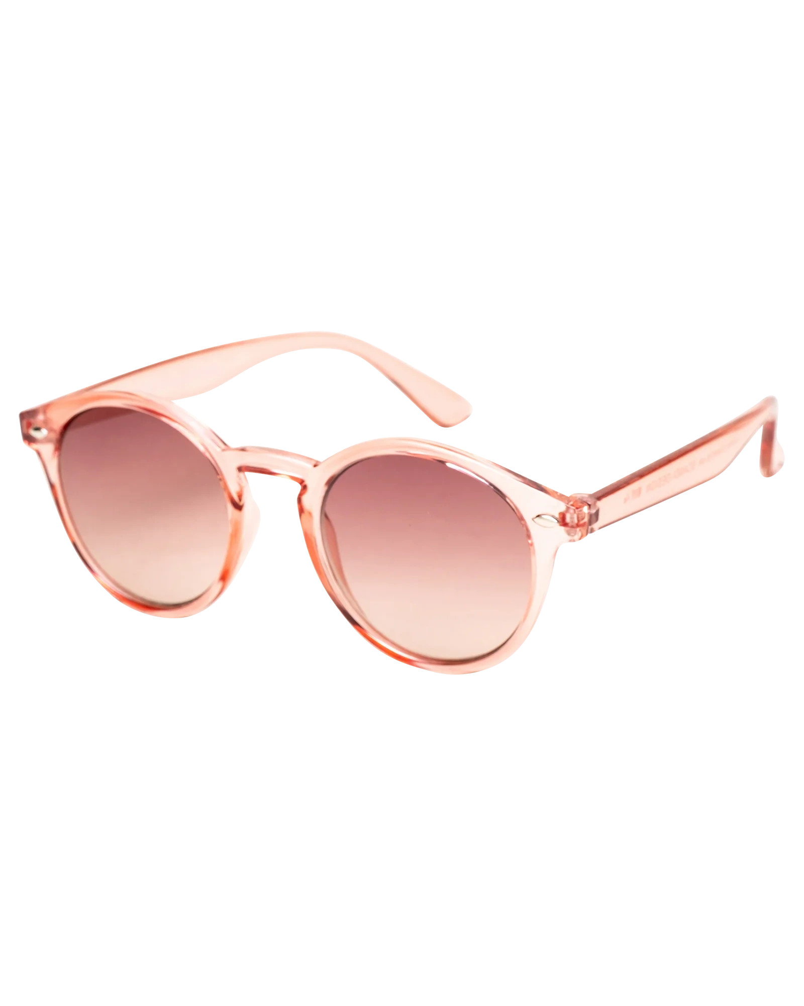 Waye Kids solbrille 042 gjennomsiktig rosa/gradert brun 1 stk