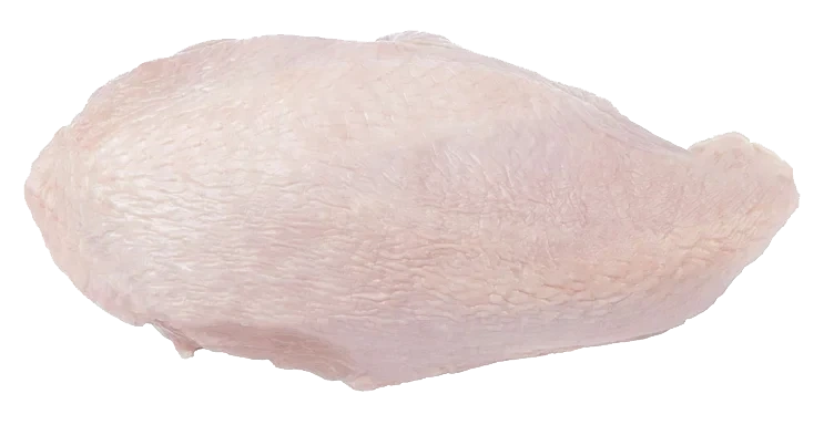 Kyllingbryst m/skinn&vingebein økonomi   5kg
