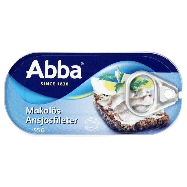 Ansjosfilet Makaløs 55g Abba