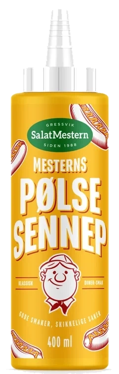 Pølsesennep  400ml