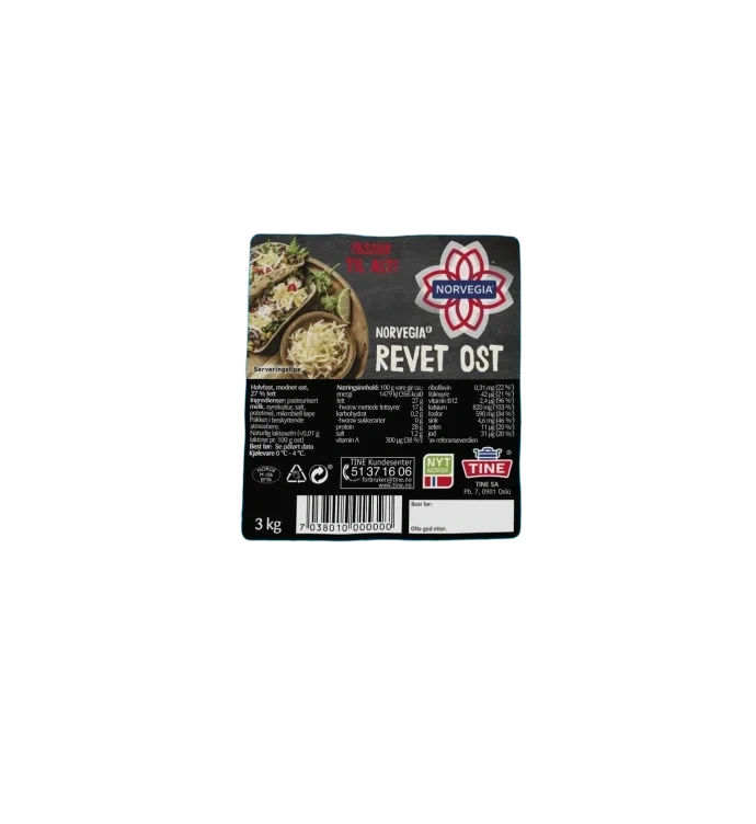 Norvegia Revet 3kg Tine