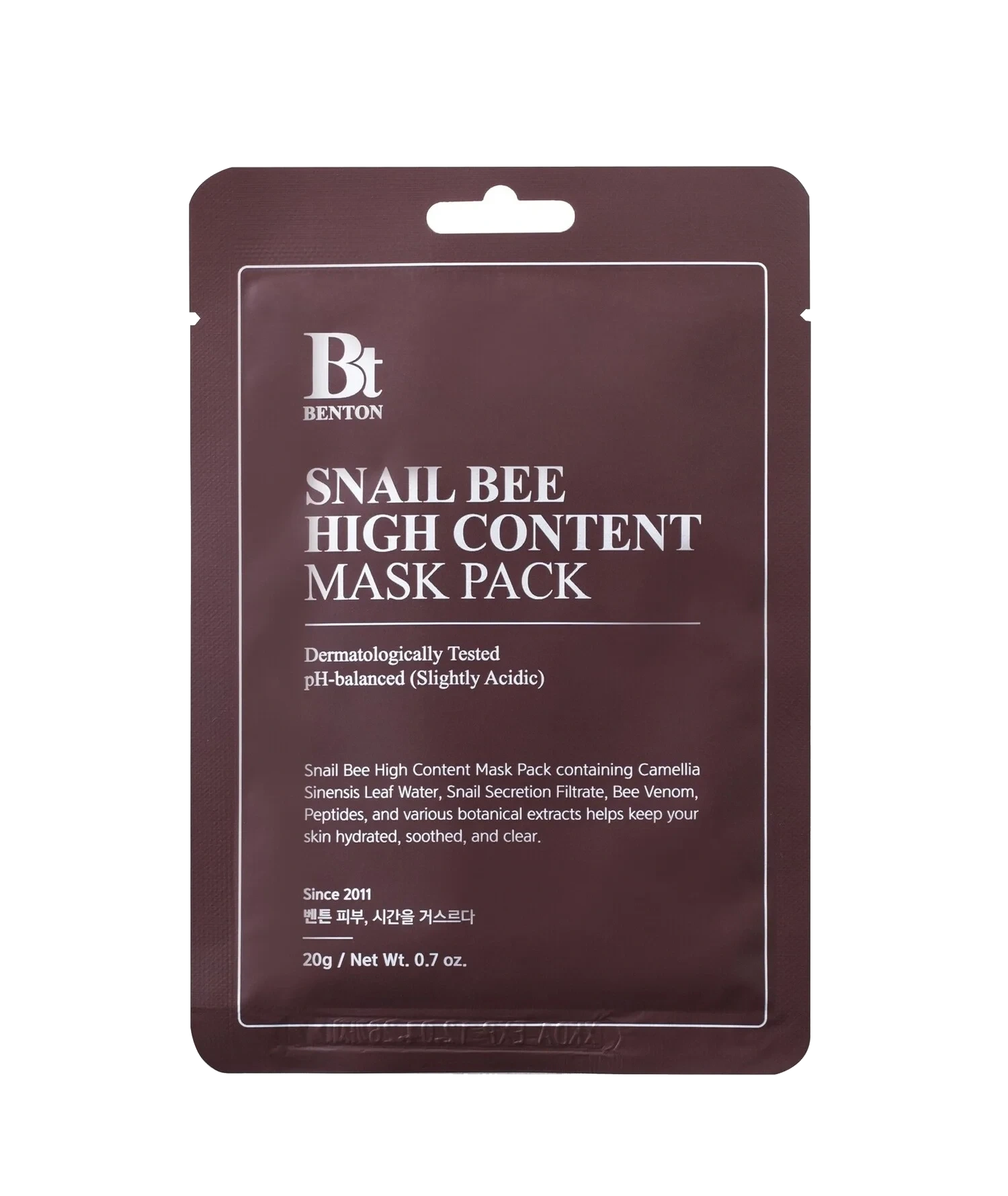 Benton Snail Bee High Content Mask