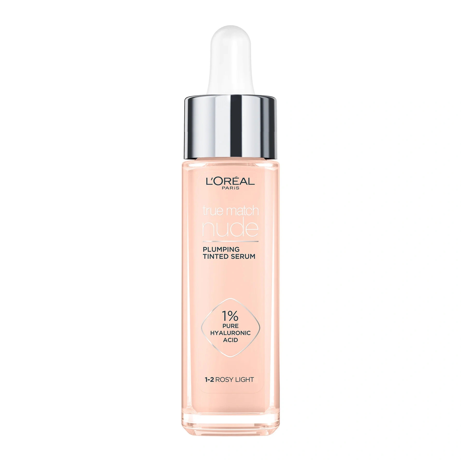 Loreal Paris True Match Nude Plumping Tinted Serum Rosy Light 1-2