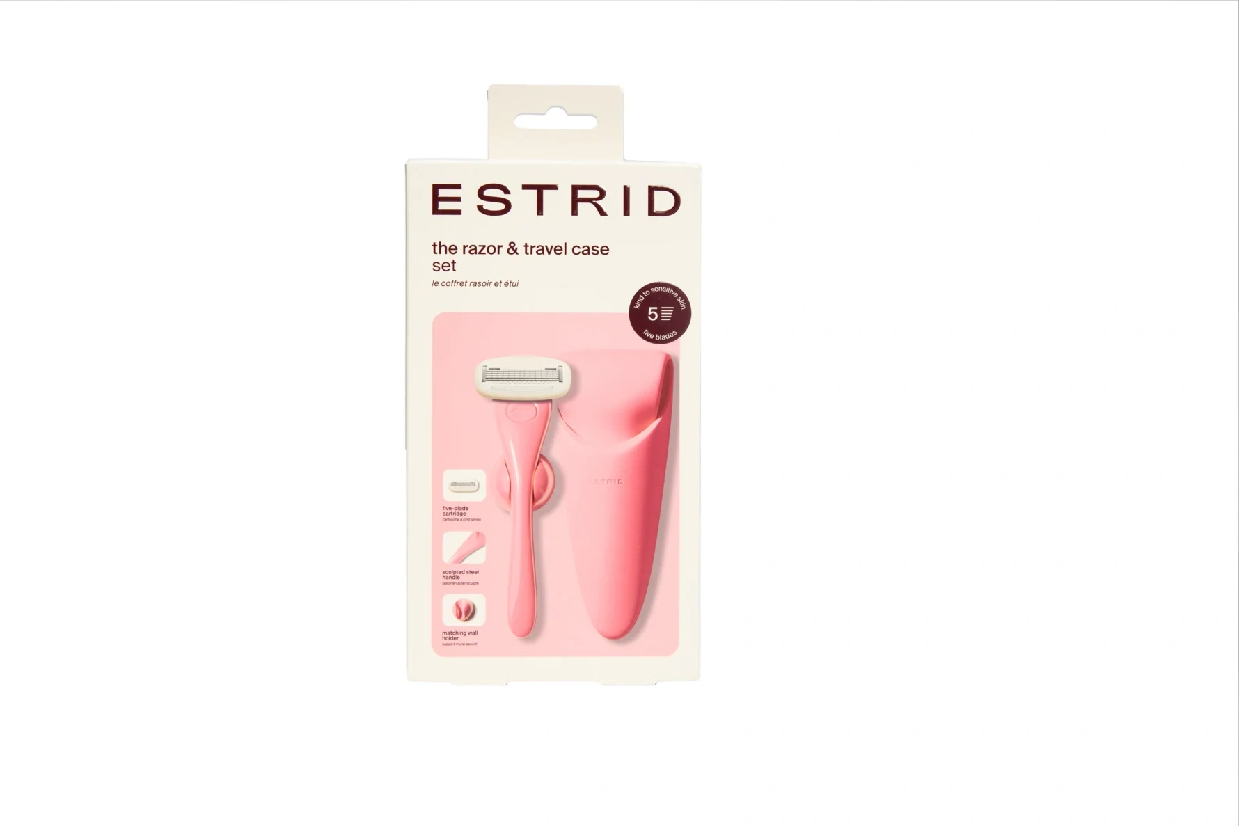 Estrid Razor & Case Set Ribbon