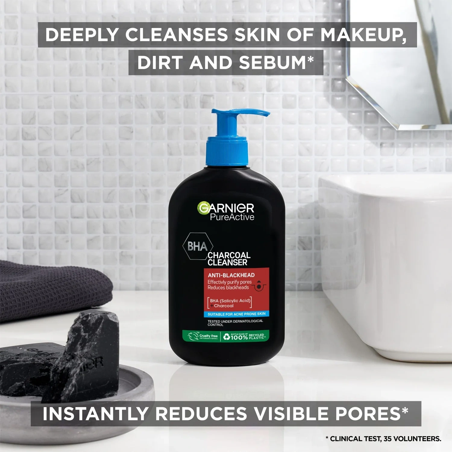 Garnier SkinActive PureActive Charcoal Cleanser