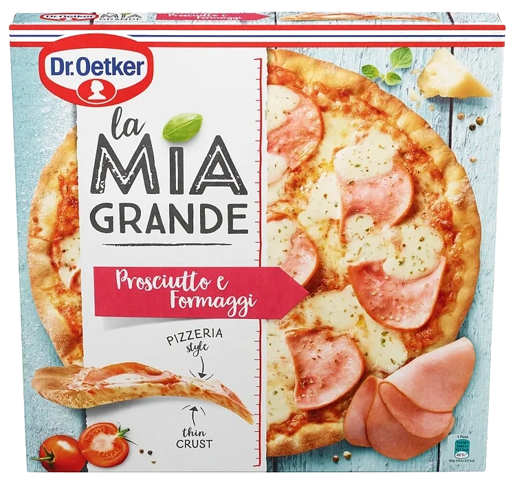 La mia grande prosciutto e formaggi  400g