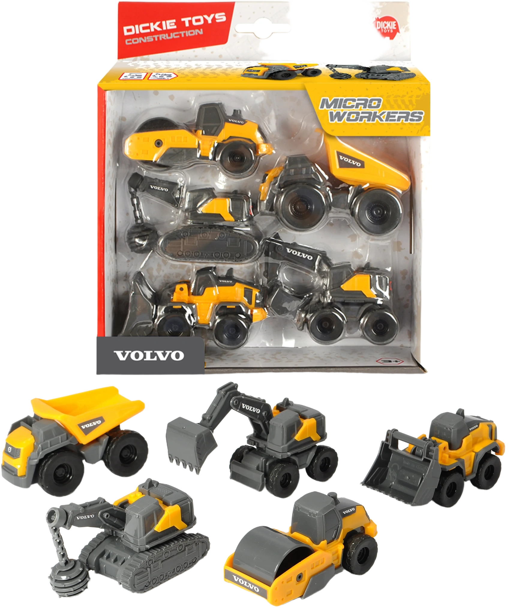Dickie Toys 5-P arbetsfordon