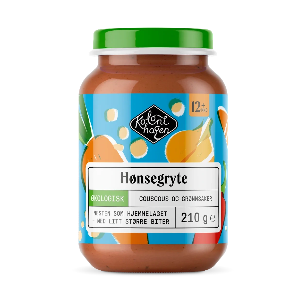 Hønsegryte med couscous, 12 mnd