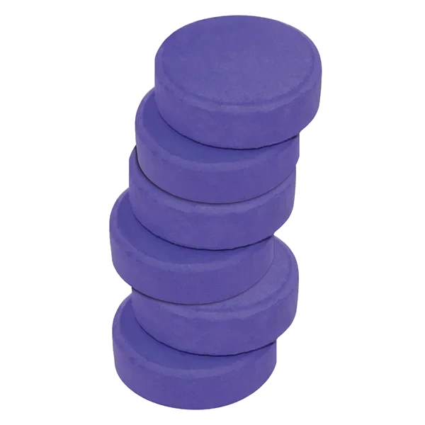 Fargepucker Lilla 55-57 Mm, 6 Stk