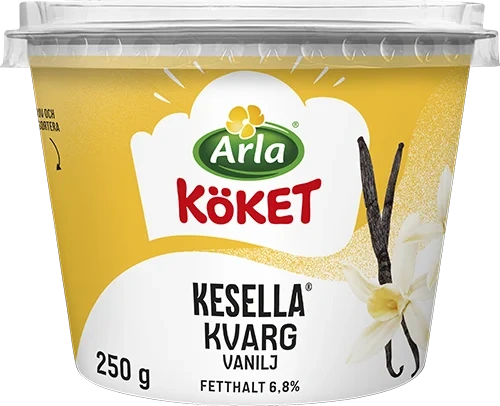Kesella® kvarg vanilj 6.8% 250 g