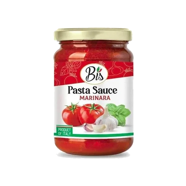 Pasta Tomatsauce Marinar Hvitløk og Basilikum 350g Bis