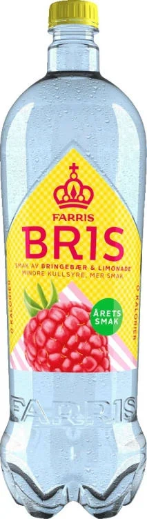 Farris Bris Bringebær/Limonade 1,5l flaske
