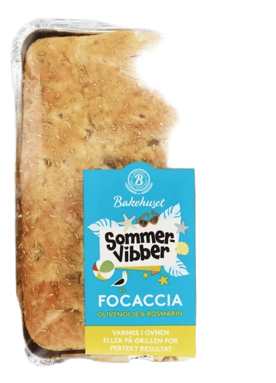 Focaccia Sommervibber 350g Bakehuset