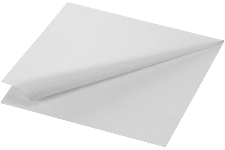 Tissue-Serviette Weiß