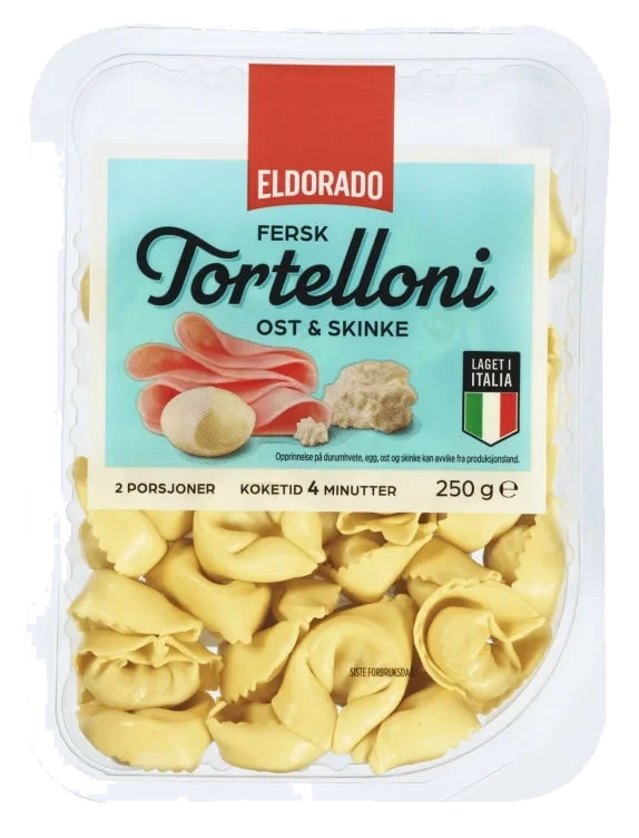 Tortelloni Skinke&ost 250g Eldorado